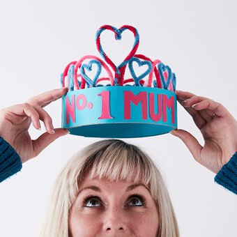 How to Make a No1 Mum Crown