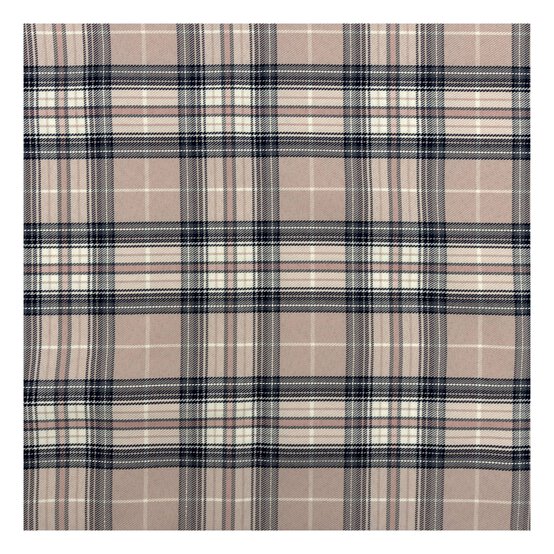 Wine Sparkle Check Polyester Fabric by the Metre image number 2