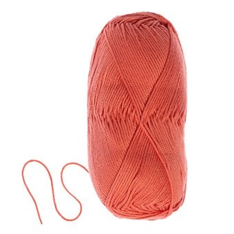 James C Brett Orange It’s Pure Cotton Yarn 100g image number 3