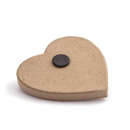 Mache Heart Magnet 10cm image number 1