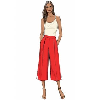 Vogue Women’s Trousers Sewing Pattern V9302 image number 4
