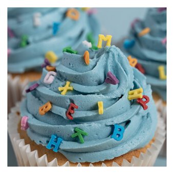 PME Rainbow Alphabet Sprinkle Charms 25g