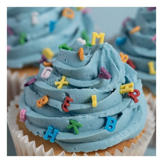 PME Rainbow Alphabet Sprinkle Charms 25g image number 2