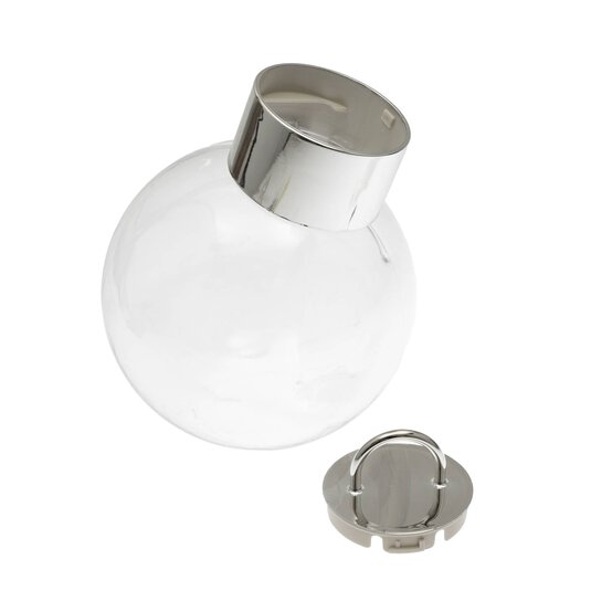 Clear Bauble 19cm image number 3