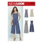 New Look Women's Jumpsuit and Dress Sewing Pattern 6446 image number 1