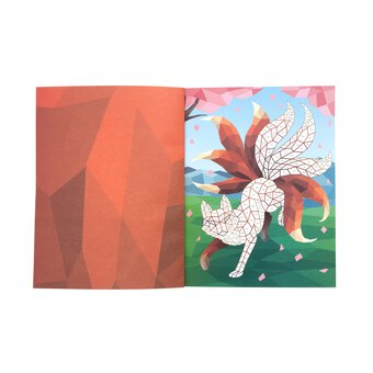 Mythical Creatures Creative Sticker Mosaics Book