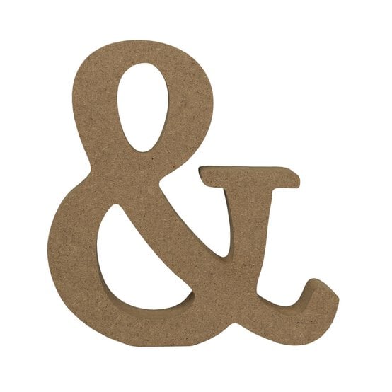 MDF Wooden Symbol & 13cm