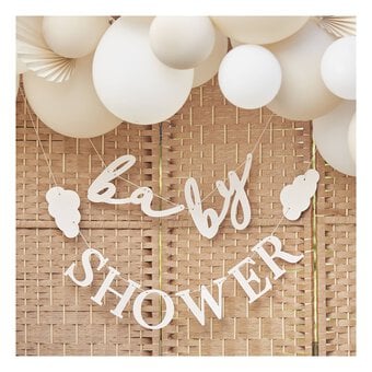 Ginger Ray Clouds Baby Shower Bunting 1.5m