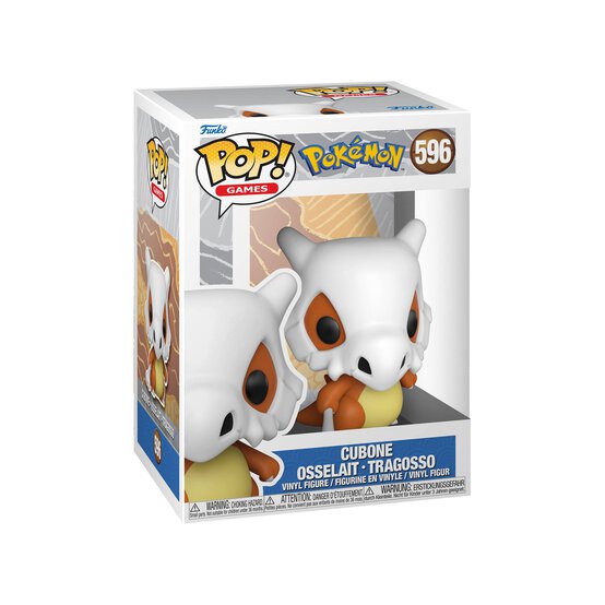 Funko POP Animation: Pok&eacute;mon Cubone Figure image number 1
