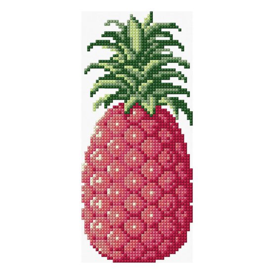 FREE PATTERN DMC Pineapple Cross Stitch 0122 image number 1