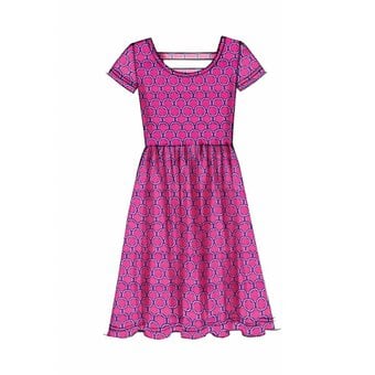 McCall’s Girls’ Dress Sewing Pattern M7079 (7-14) image number 5