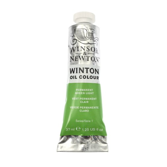 Winsor & Newton Permanent Green Light Winton Oil Colour 37ml image number 1
