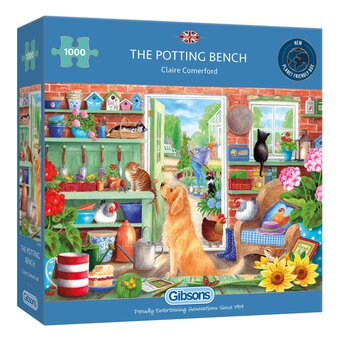 Gibsons The Potting Bench Jigsaw Puzzle 1000 Pieces