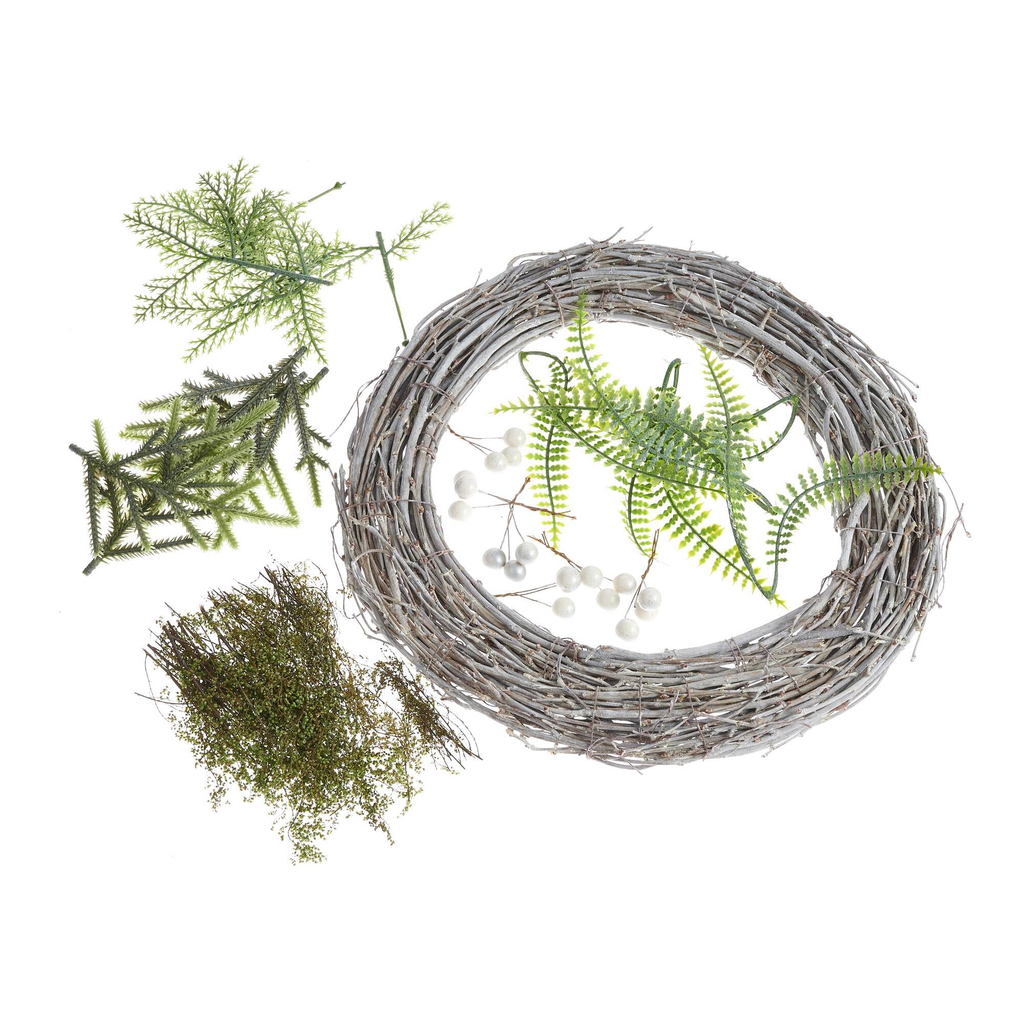 Frosted Wreath Kit Hobbycraft