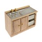 Doll&rsquo;s House Kitchen Sink with Baskets image number 1