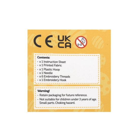 Bunny Embroidery Kit image number 7