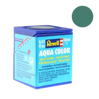Revell Patina Green Silk Aqua Colour Acrylic Paint 18ml (365)