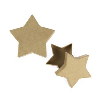 Decopatch Mache Star Boxes 2 Pack image number 3