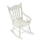 Doll&rsquo;s House White Rocking Chair  image number 1