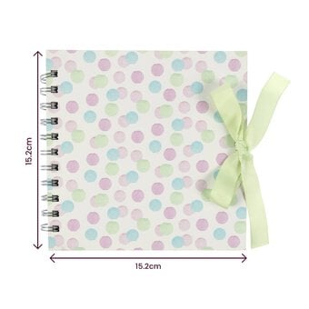 Spiral Bound Spots Scrapbook 6 x 6 Inches image number 5