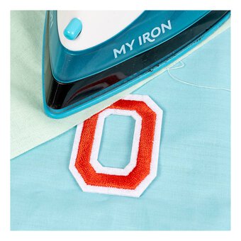 Red Alphabet Fabric Letters 26 Pack