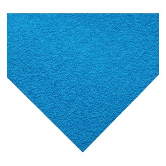 Turquoise Plush Foam Sheet 22.5cm x 30cm image number 2