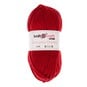 Knitcraft Red Everyday Chunky Yarn 100g  image number 1