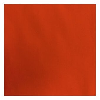 WI Burnt Orange Premium Organic Cotton Fabric by the Metre