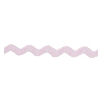 Baby Pink Ric Rac Ribbon 6mm x 4m image number 2