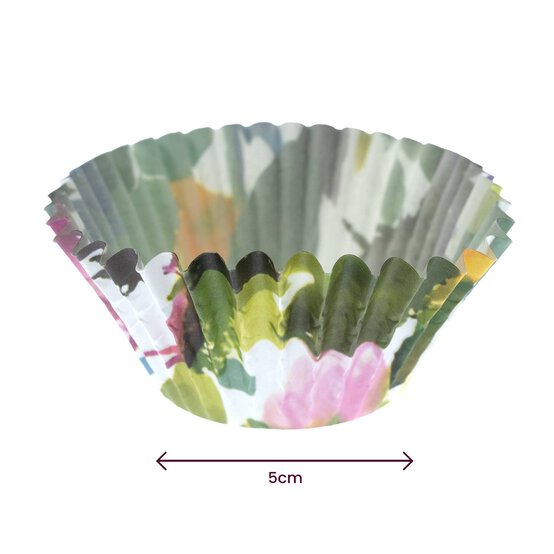 Whisk Watercolour Floral Mix Cupcake Cases 100 Pack image number 6