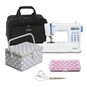Silver 197 Sewing Machine and Accessories Bundle image number 2