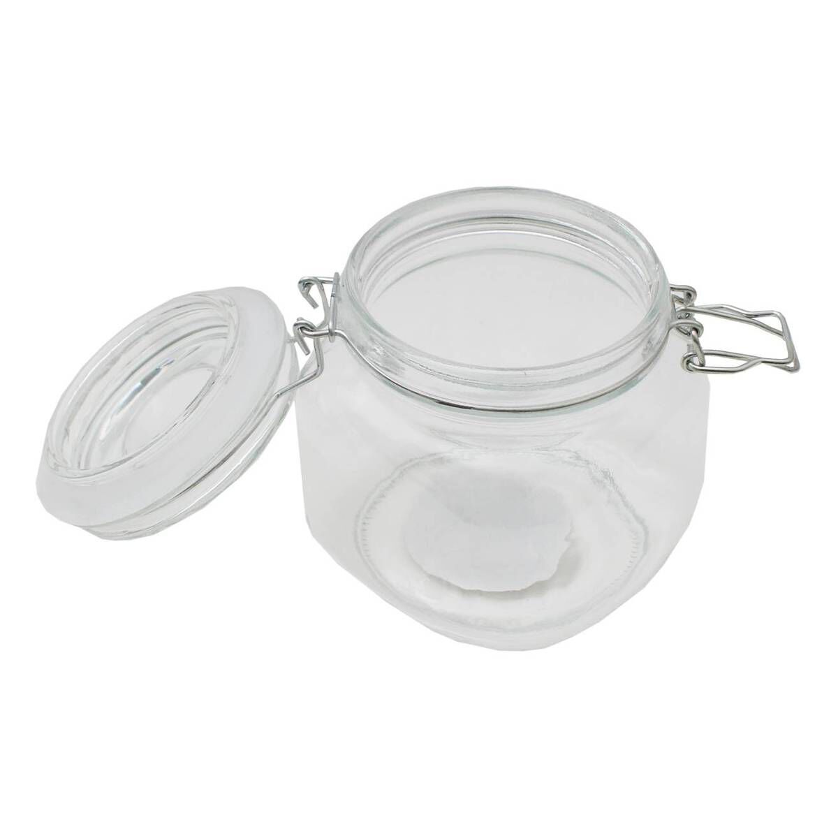 Clear Clip-Top Glass Jar 750ml | Hobbycraft