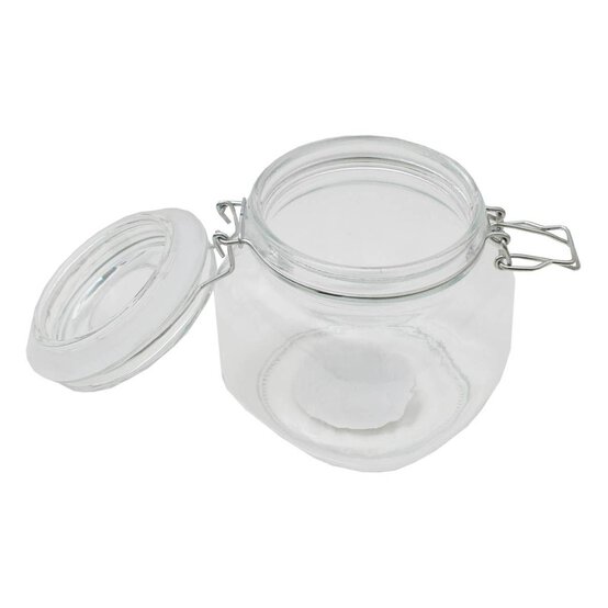 Clear Clip-Top Glass Jar 750ml image number 4