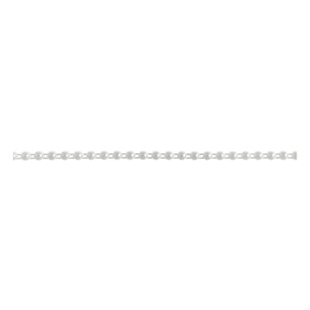White 3mm Plain Oval Pearl Beading by the Metre