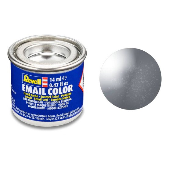 Revell Steel Metallic Enamel Paint 14ml (91) image number 1