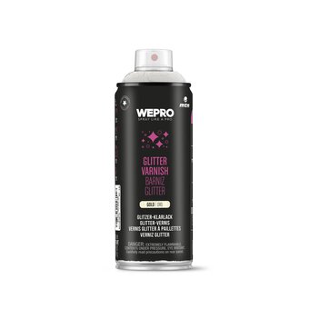 MTN WEPRO Gold Glitter Varnish 400ml