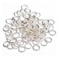 Beads Unlimited Silver Plated Jump Rings 8mm 100 Pack image number 1
