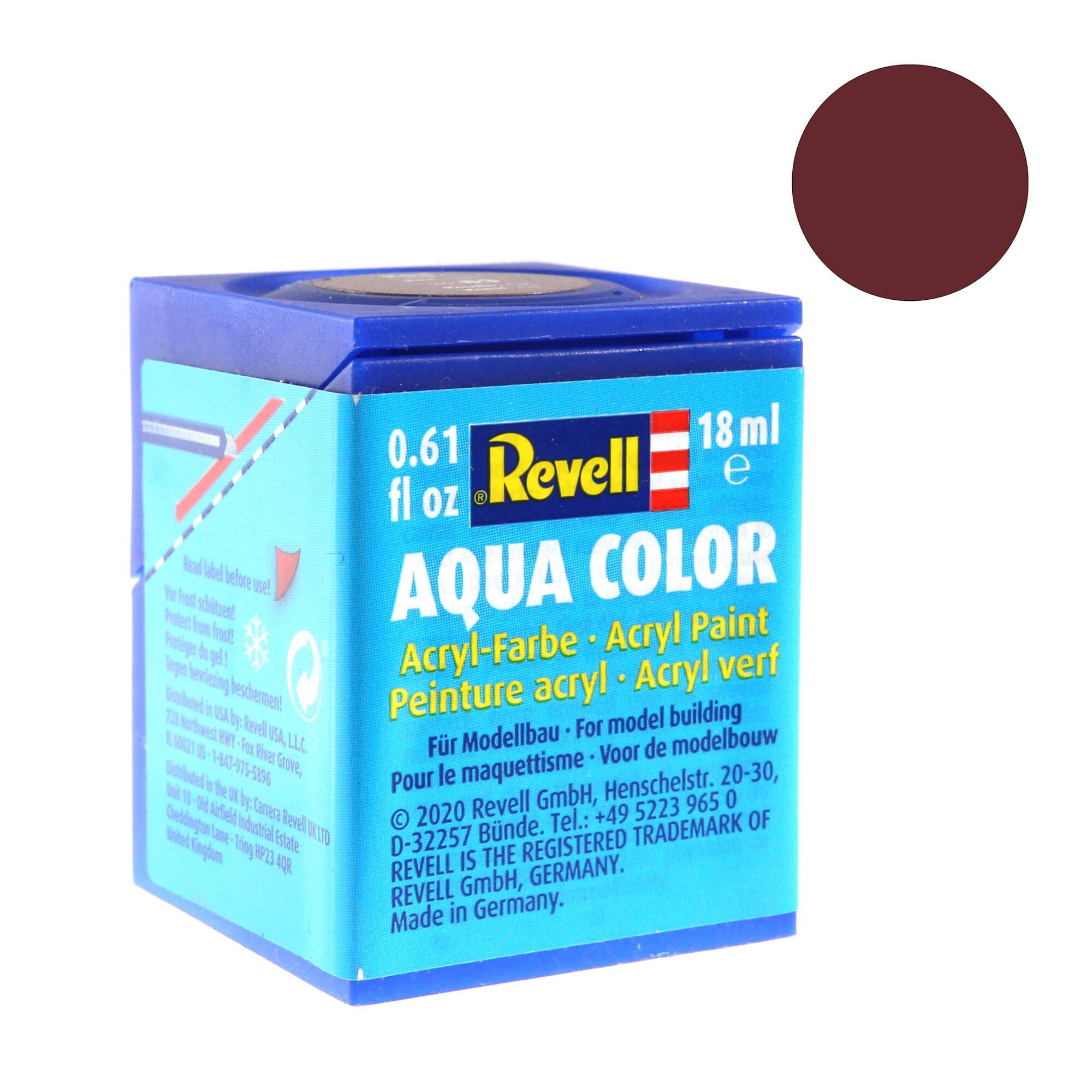 Revell Rust Matt Aqua Colour Acrylic Paint 18ml (183) Hobbycraft