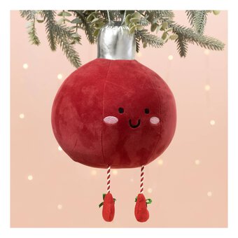 Red Bauble Plush 21cm