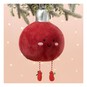 Red Bauble Plush 21cm image number 2