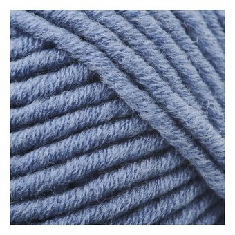 Women’s Institute Steel Blue Soft and Chunky Yarn 100g image number 2