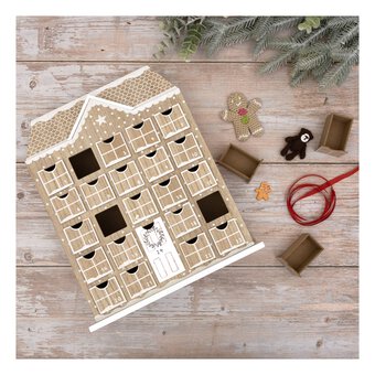 Wooden Advent House