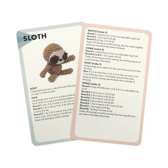 Mini Amigurumi Animals Card Deck image number 2