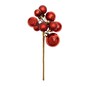 Red Bauble Pick 20cm image number 2