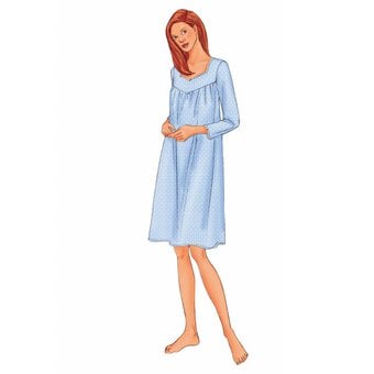 Butterick Petite Nightgown Sewing Pattern 6838 (L-XL) image number 3