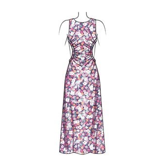New Look Women's Dress Sewing Pattern 6731 (6-18)