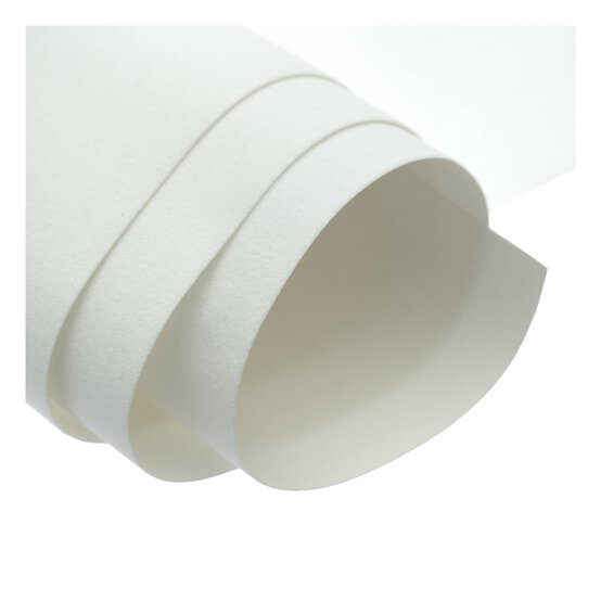 White Flock Iron-On Vinyl 12 x 24 Inches image number 3