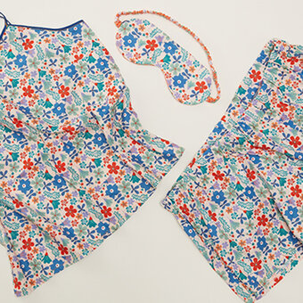 How to Sew Cami Pyjamas and Matching Sleep Mask
