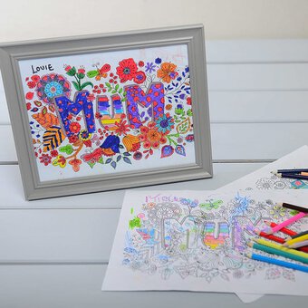 Free Mother's Day Colouring Download