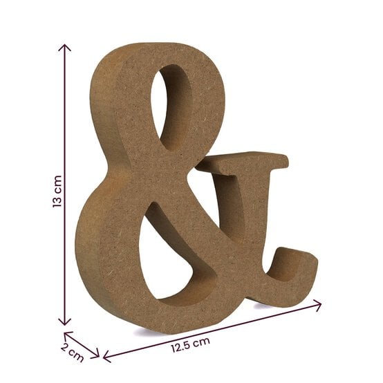 MDF Wooden Symbol & 13cm image number 4